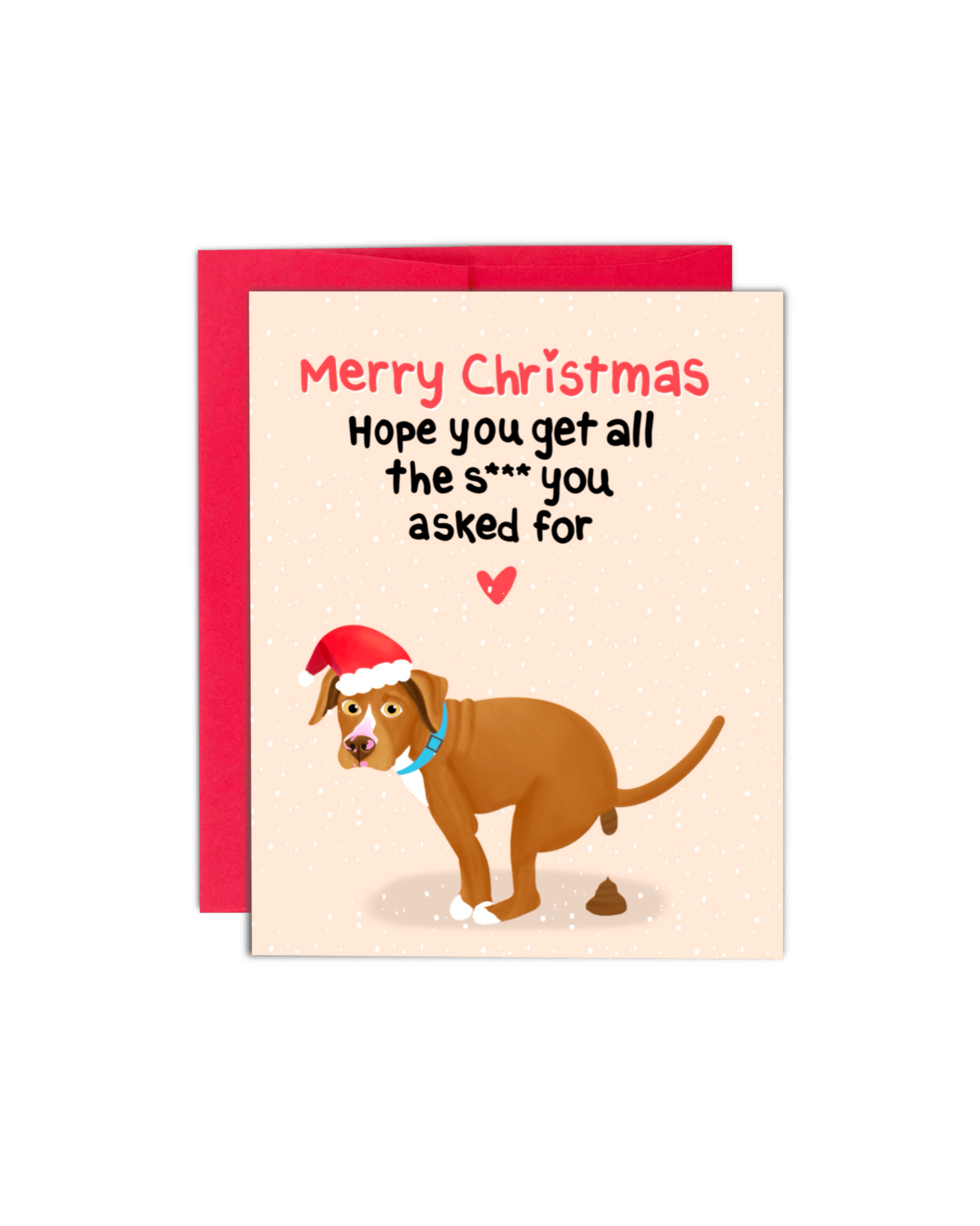 All the s*** (Christmas Edition) Card - Giordanelli Art