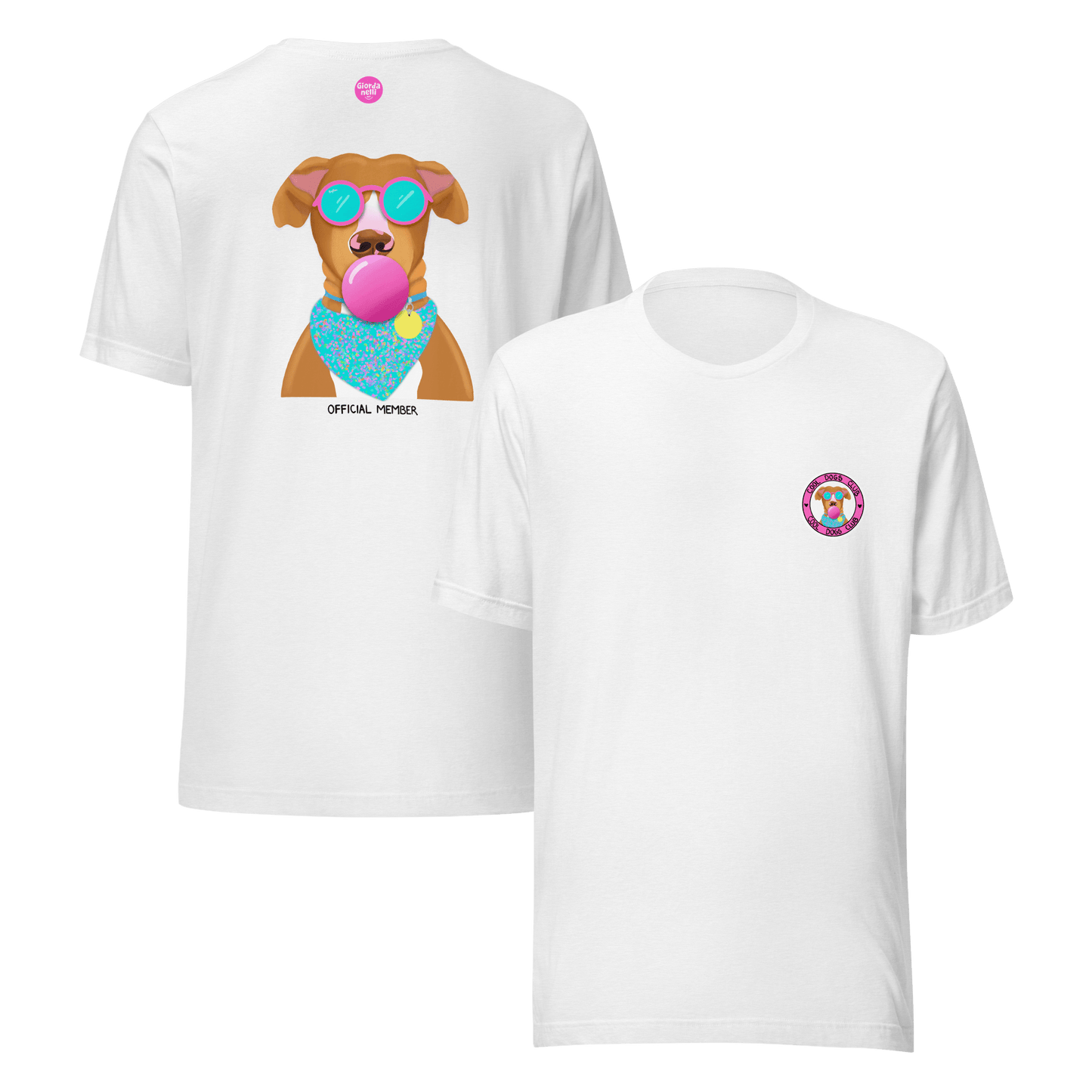 Cool Dogs Club T-Shirt (LIMITED EDITION) - Giordanelli Art